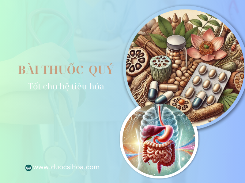 Bài thuốc cho hệ tiêu hóa khỏe mạnh