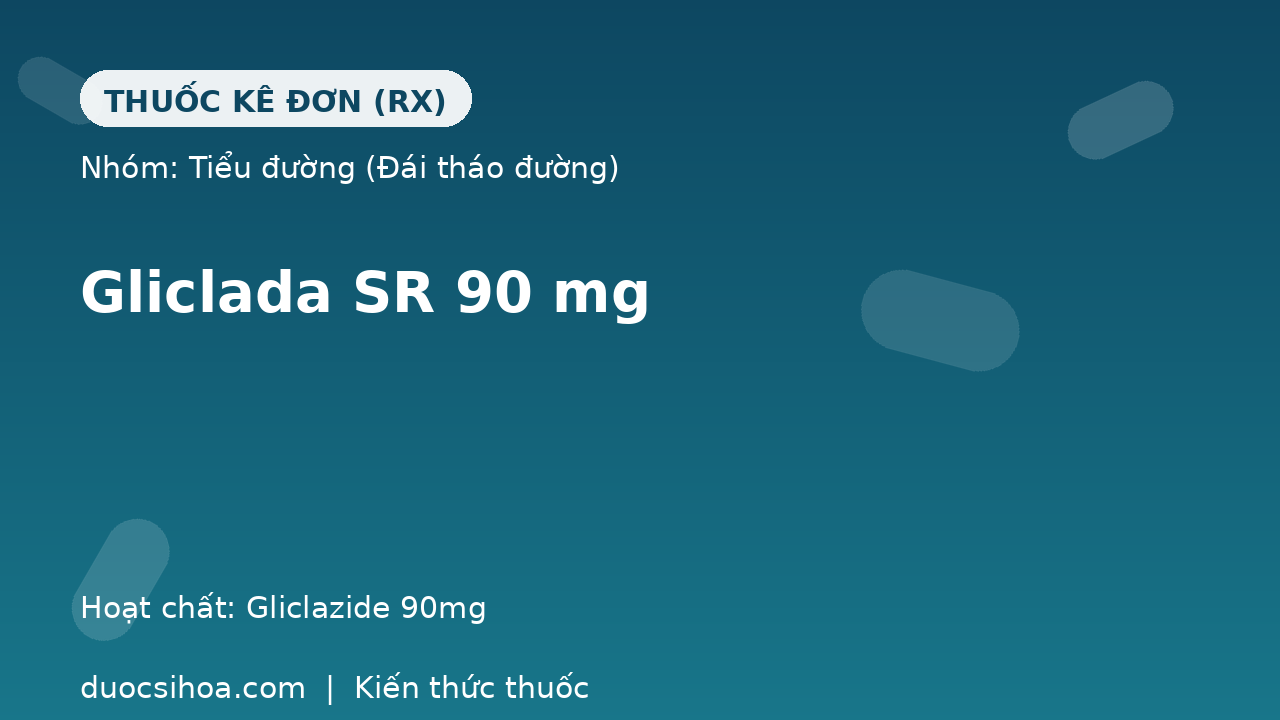 Gliclada SR 90mg