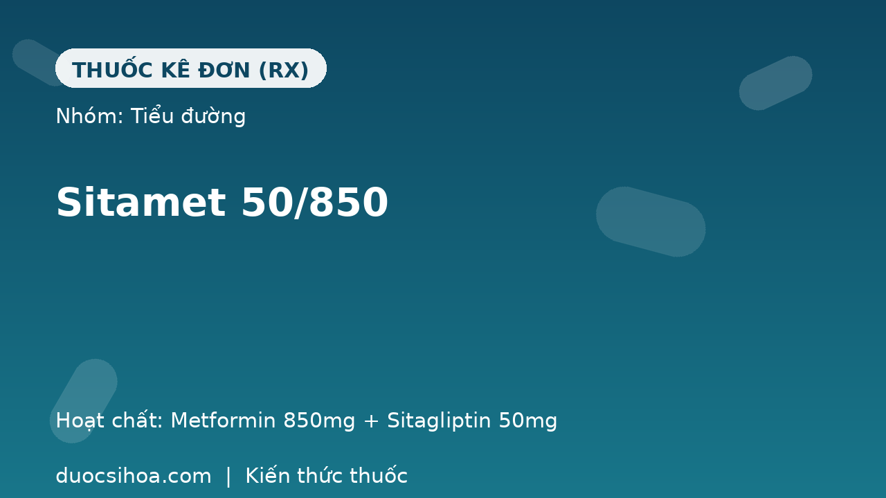 Thuốc Sitamet